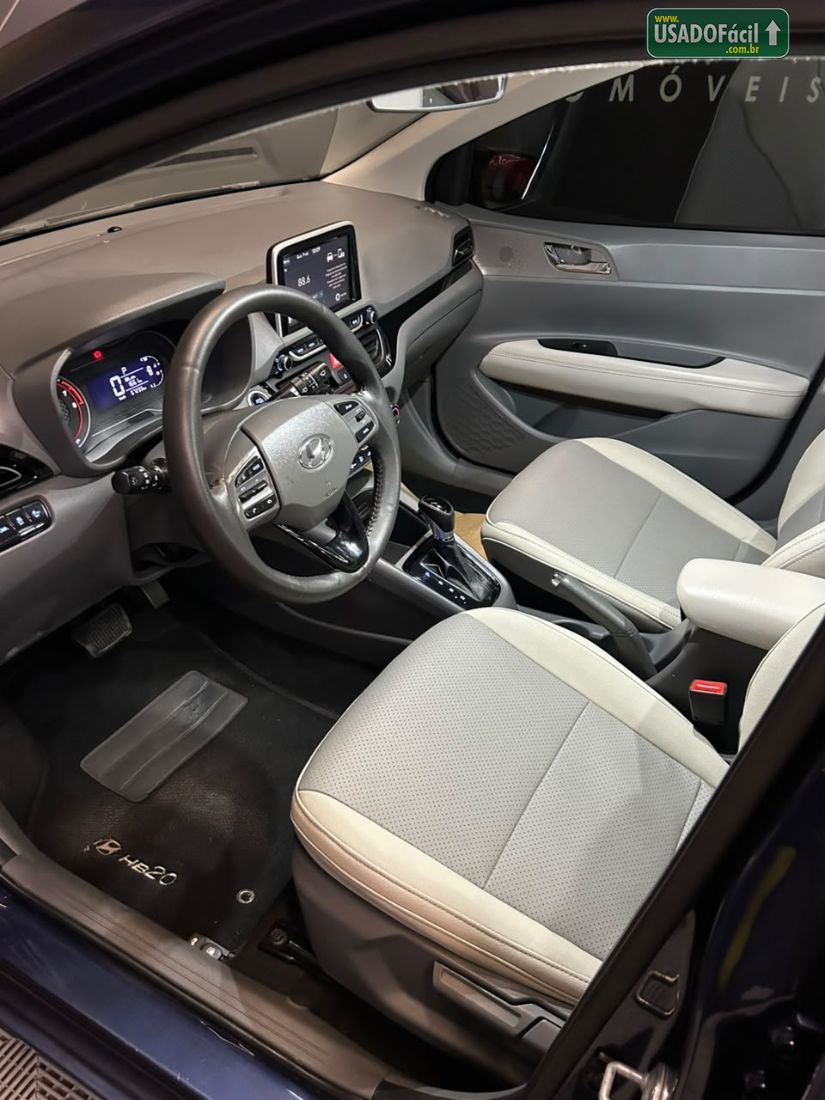 Hyundai HB20S Sedan Diamond Plus 1.0 Turbo Automático Flex 2021/2021 — foto 10 de 12