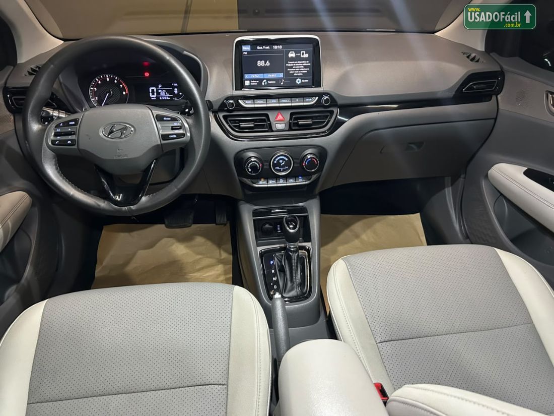 Hyundai HB20S Sedan Diamond Plus 1.0 Turbo Automático Flex 2021/2021 — foto 8 de 12