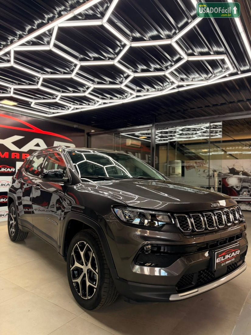 Jeep Compass Longitude T270 1.3 Turbo 4x2 Automático Flex 2024/2025 — foto 2 de 9