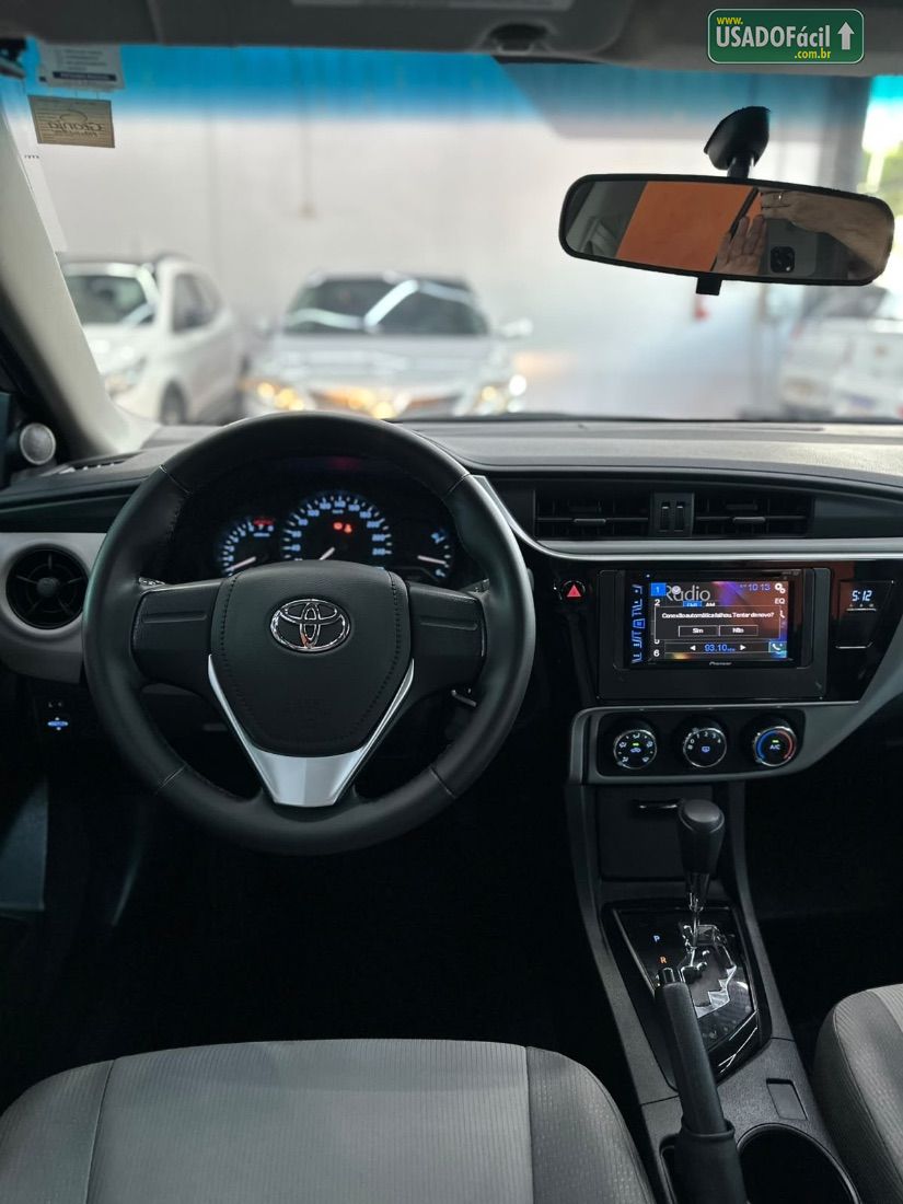 Toyota Corolla GLi 1.8 Automático Flex 2018/2018 — foto 12 de 17