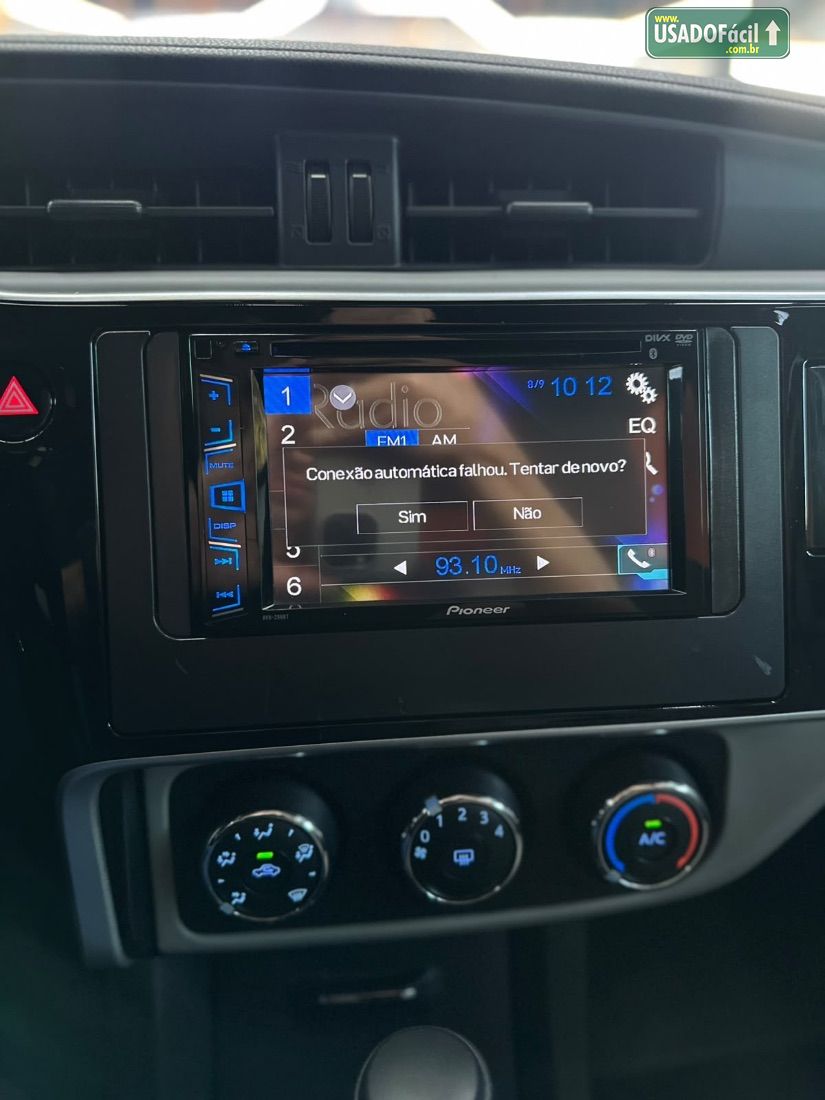 Toyota Corolla GLi 1.8 Automático Flex 2018/2018 — foto 15 de 17