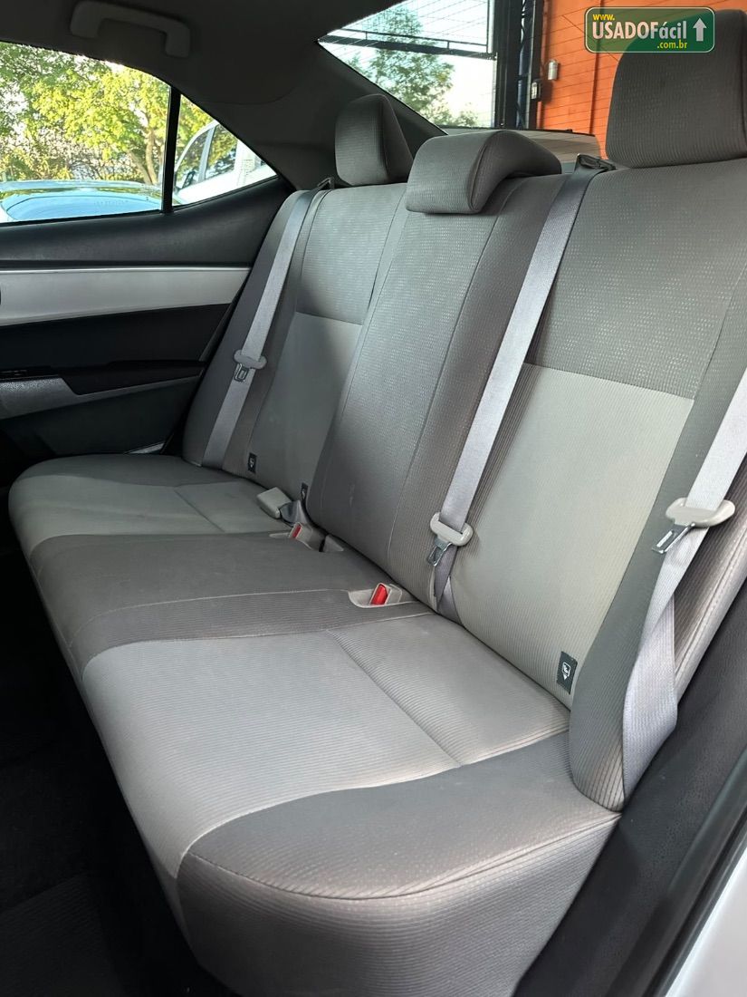 Toyota Corolla GLi 1.8 Automático Flex 2018/2018 — foto 17 de 17