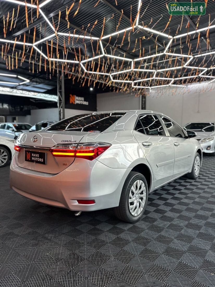 Toyota Corolla GLi 1.8 Automático Flex 2018/2018 — foto 4 de 17