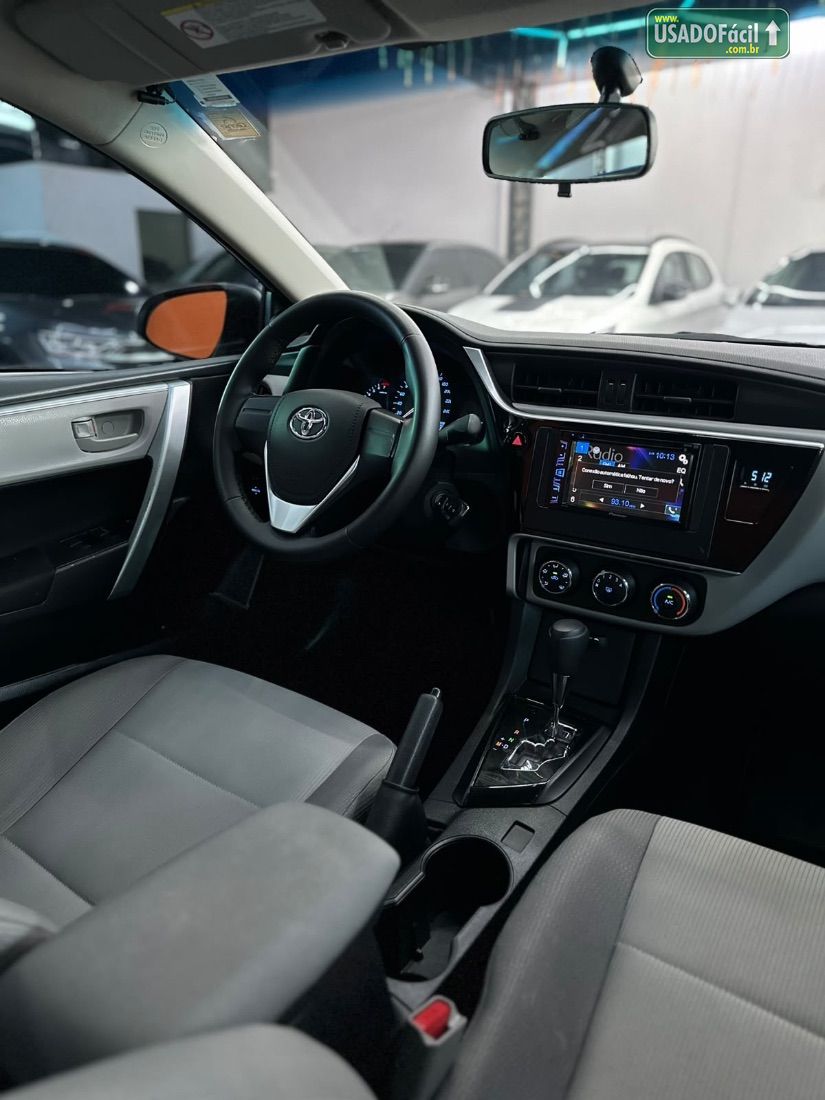 Toyota Corolla GLi 1.8 Automático Flex 2018/2018 — foto 9 de 17