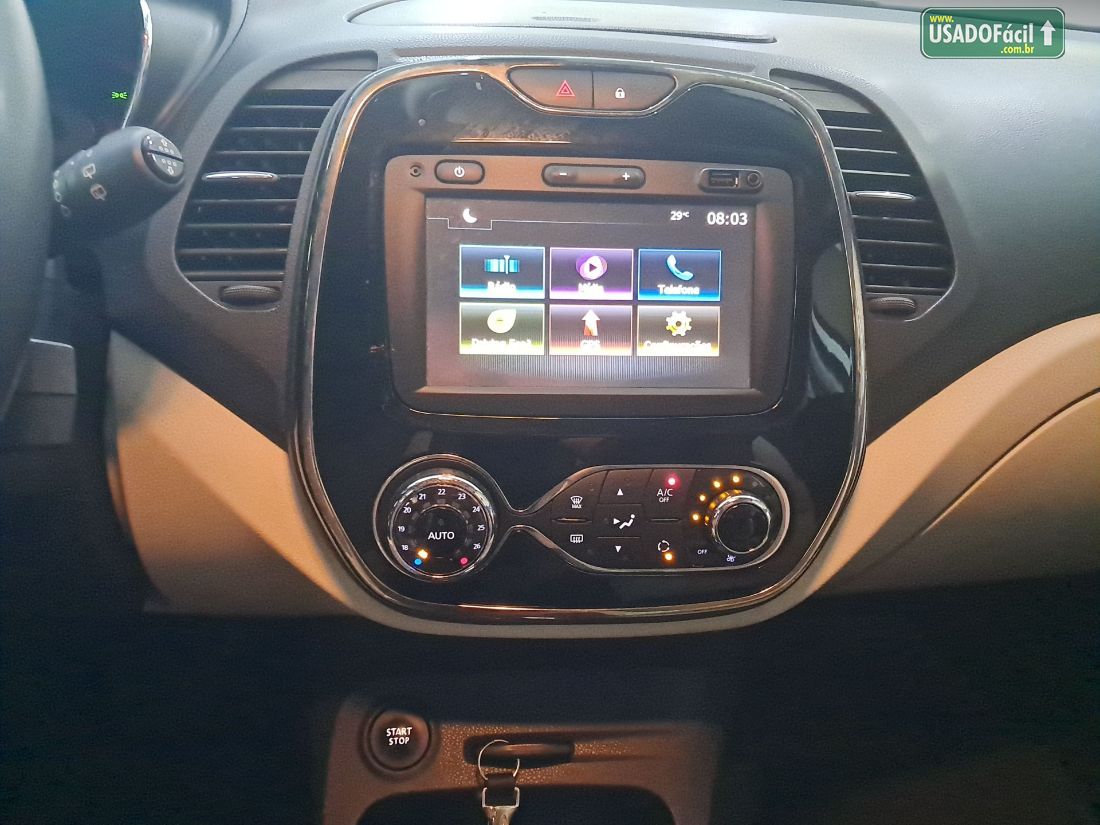 RENAULT Captur Intense 1.6 Automático Flex 2019/2019 — foto 10 de 11
