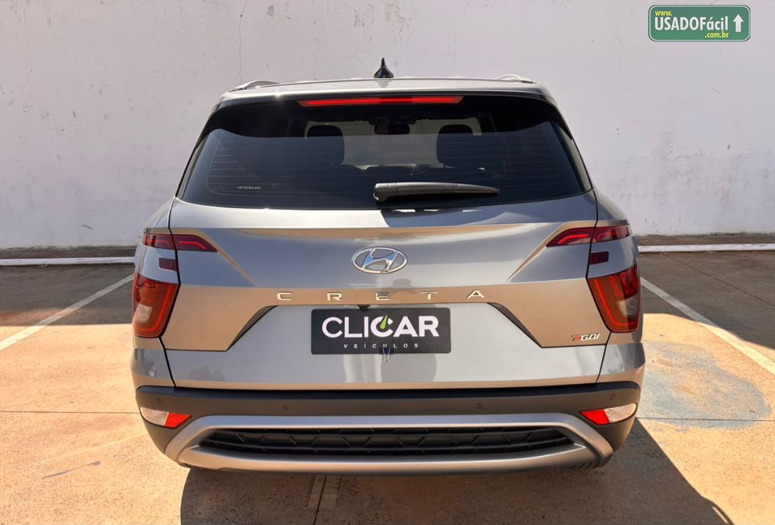 Hyundai Creta Limited 1.0 Turbo Automático Flex 2023/2024 — foto 10 de 13