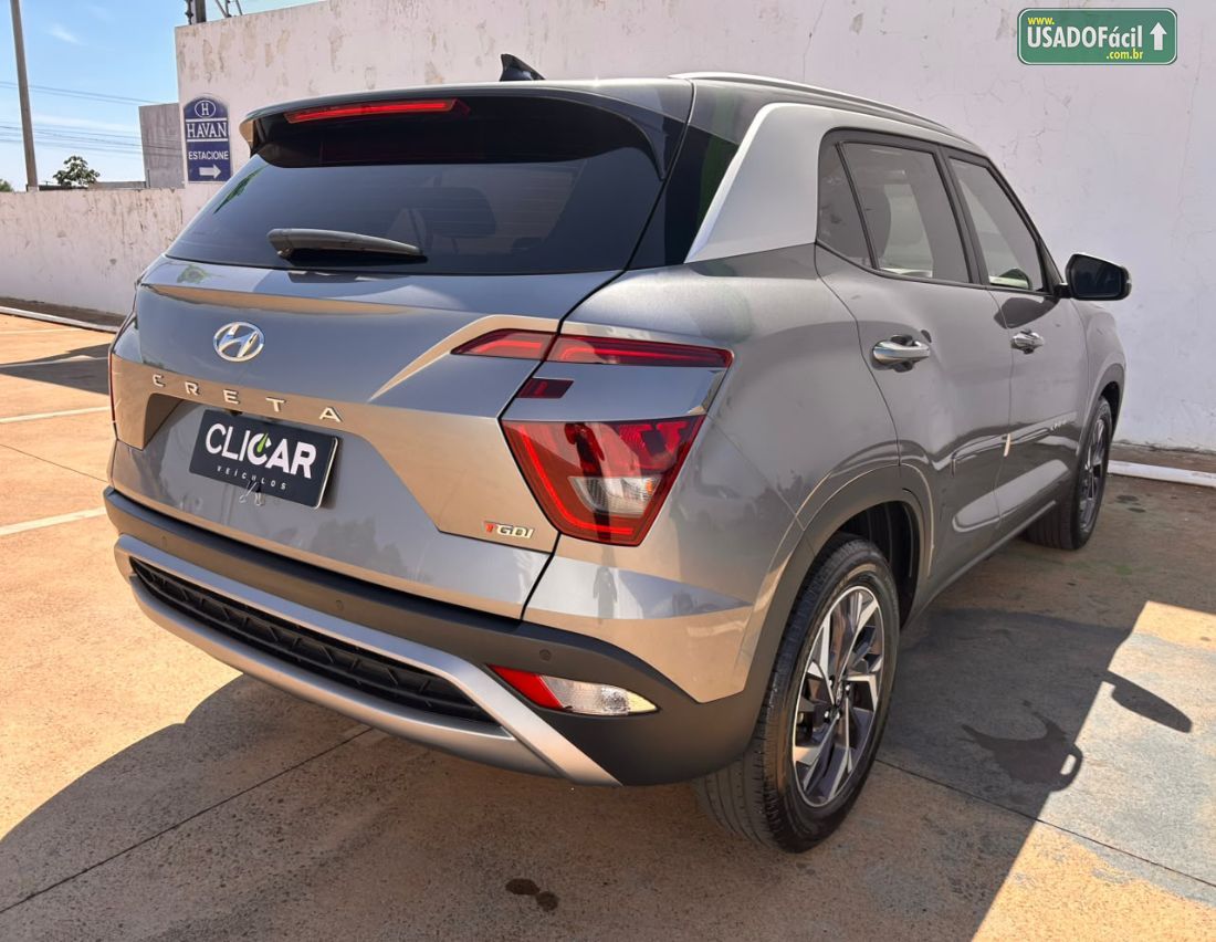 Hyundai Creta Limited 1.0 Turbo Automático Flex 2023/2024 — foto 6 de 13