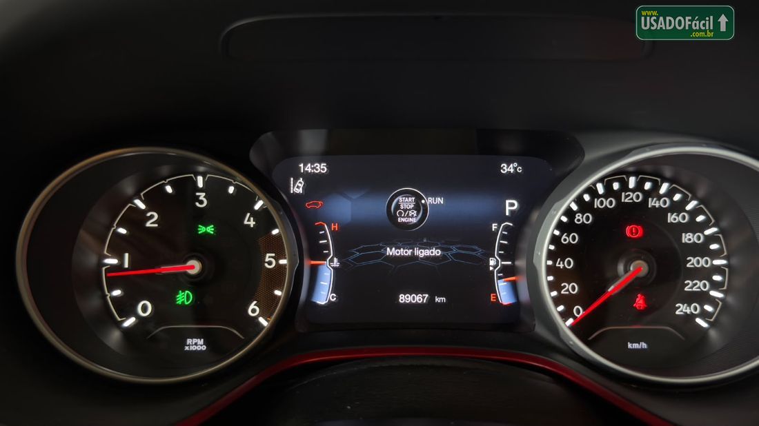 Jeep Compass Trailhawk 2.0 4x4 Automático Diesel 2021/2021 — foto 11 de 14