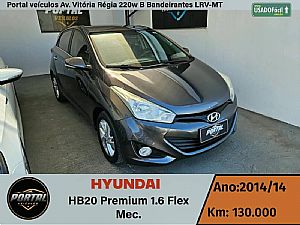 Hyundai HB20 Hatch Premium 1.6 Mecânico Flex