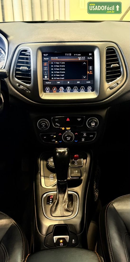 Jeep Compass Longitude 2.0 4X4 Automático Diesel 2020/2020 — foto 9 de 13