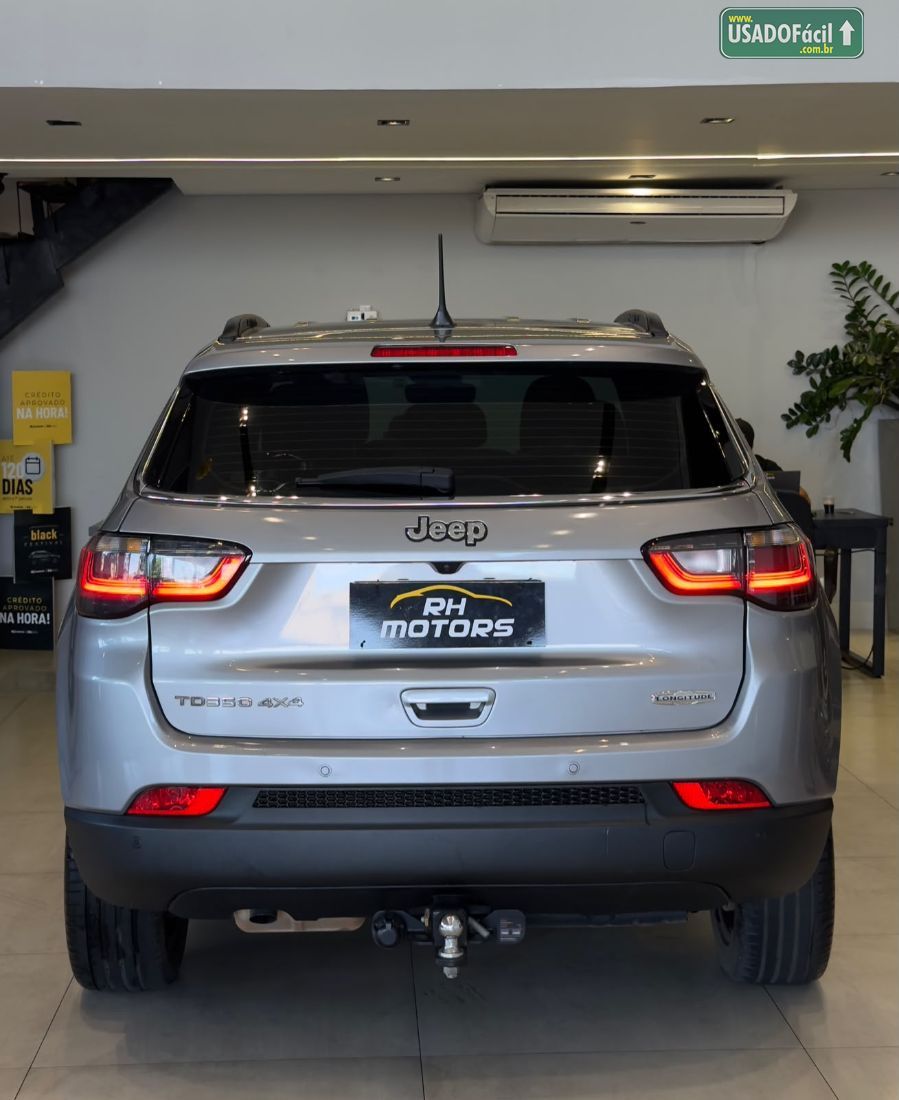 Jeep Compass Longitude TD 350 2.0 4x4 Automático Diesel 2022/2022 — foto 5 de 12