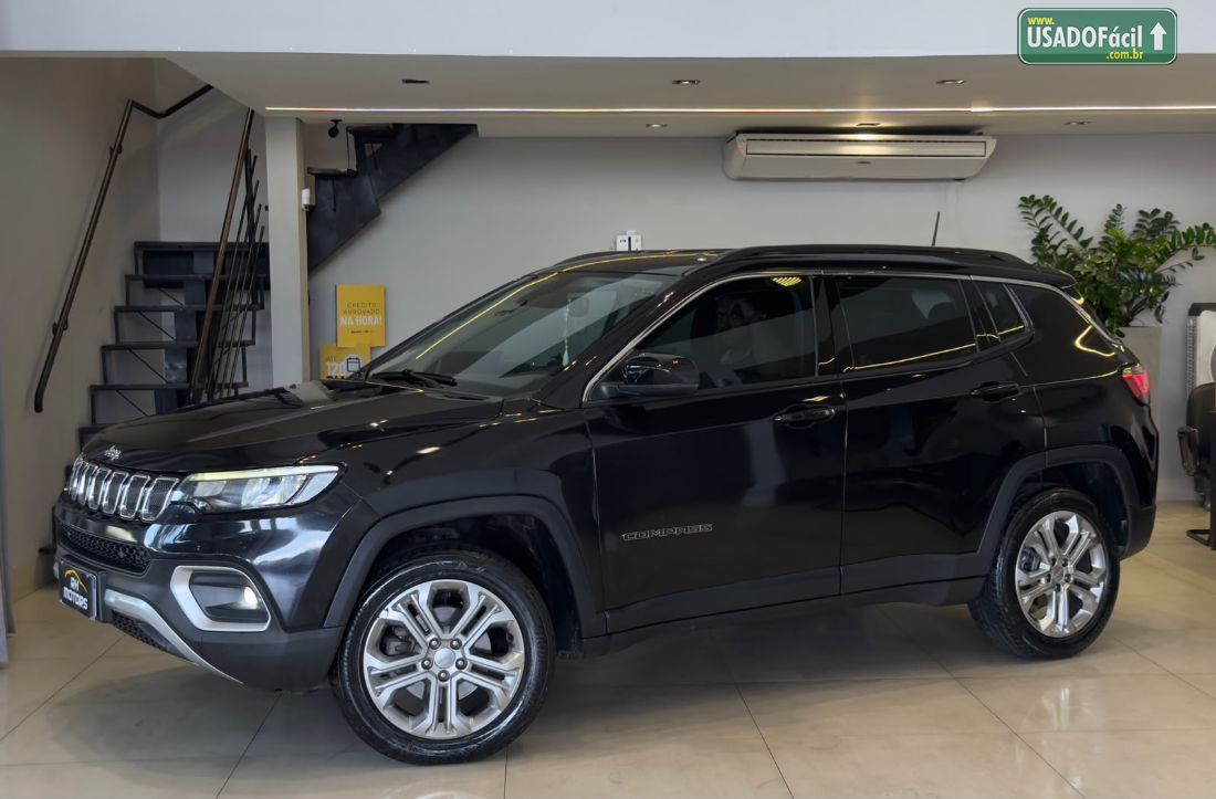 Jeep Compass Longitude TD 350 2.0 4x4 Automático Diesel 2022/2022 — foto 3 de 13