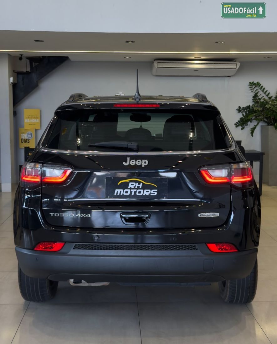 Jeep Compass Longitude TD 350 2.0 4x4 Automático Diesel 2022/2022 — foto 5 de 13