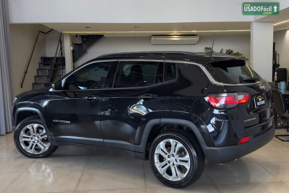 Jeep Compass Longitude TD 350 2.0 4x4 Automático Diesel 2022/2022 — foto 6 de 13