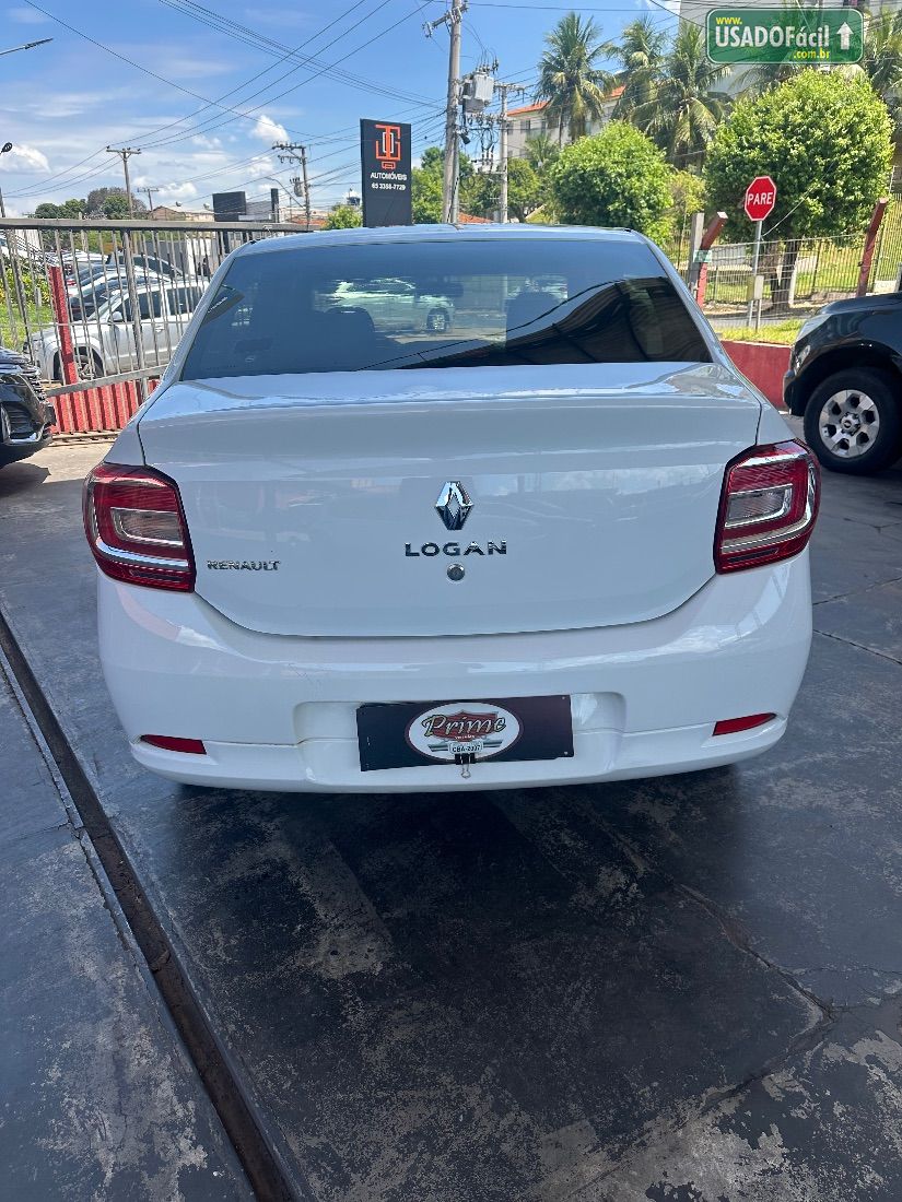 Renault Logan Authentique 1.0 Flex 2018/2019 — foto 5 de 10