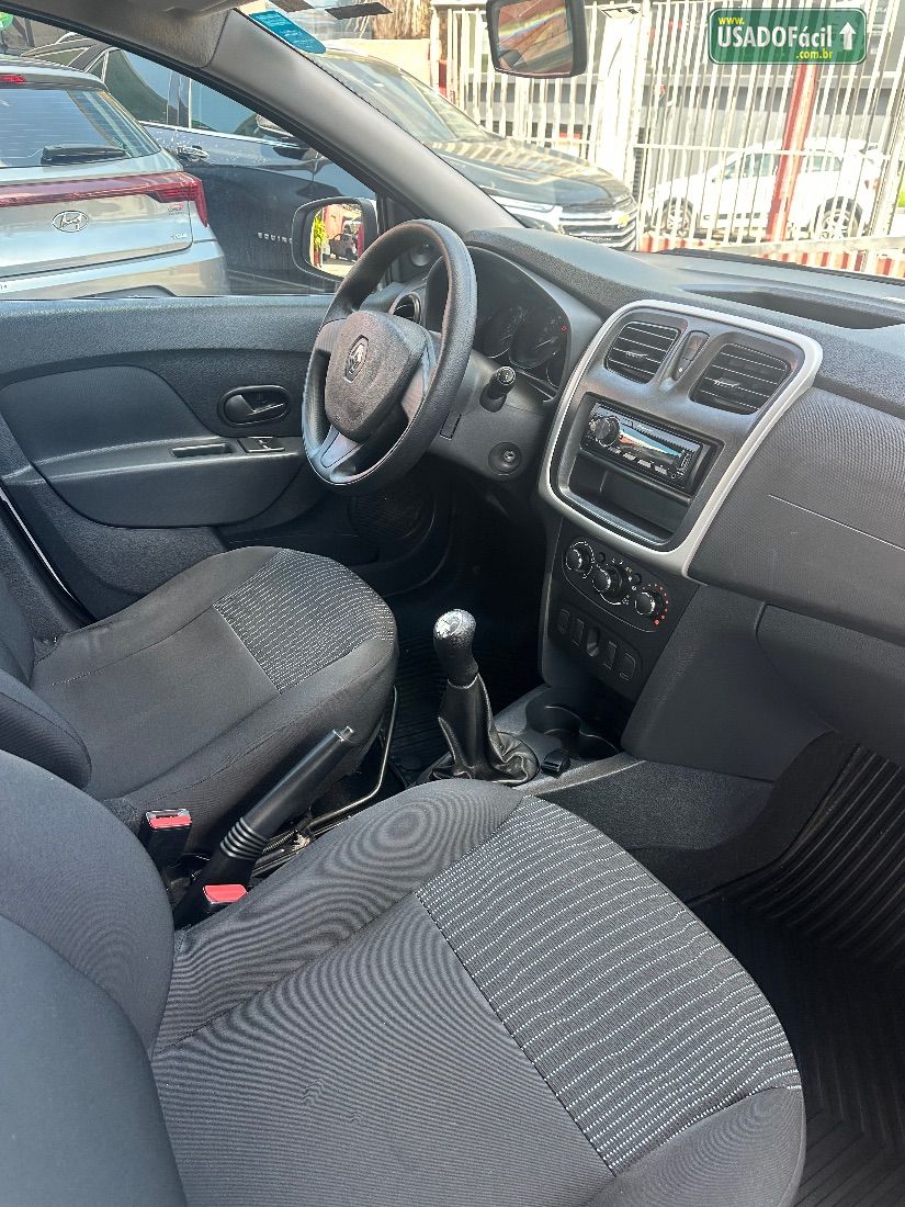 Renault Logan Authentique 1.0 Flex 2018/2019 — foto 7 de 10