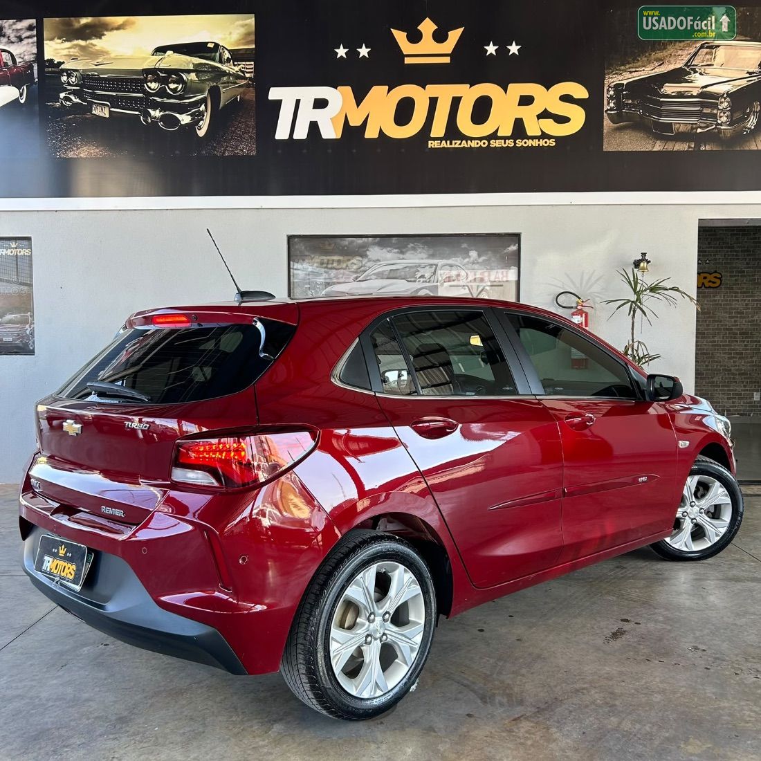 CHEVROLET/GM Onix Hatch Premier 1.0 Turbo Automático Flex 2020/2020 — foto 4 de 11