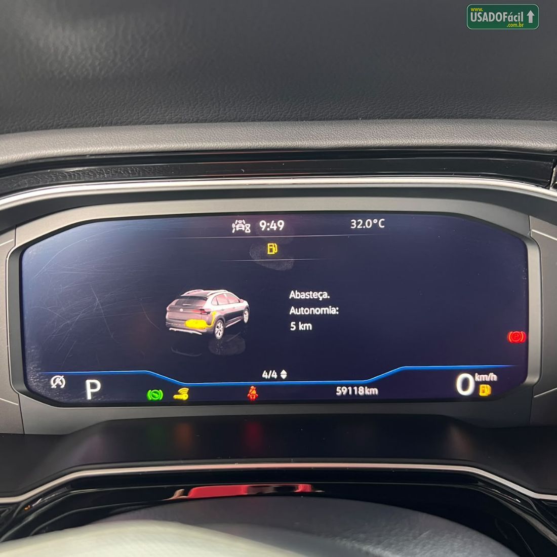 VOLKSWAGEN NIVUS Highline 200 TSI Automático Flex 2023/2024 — foto 11 de 13
