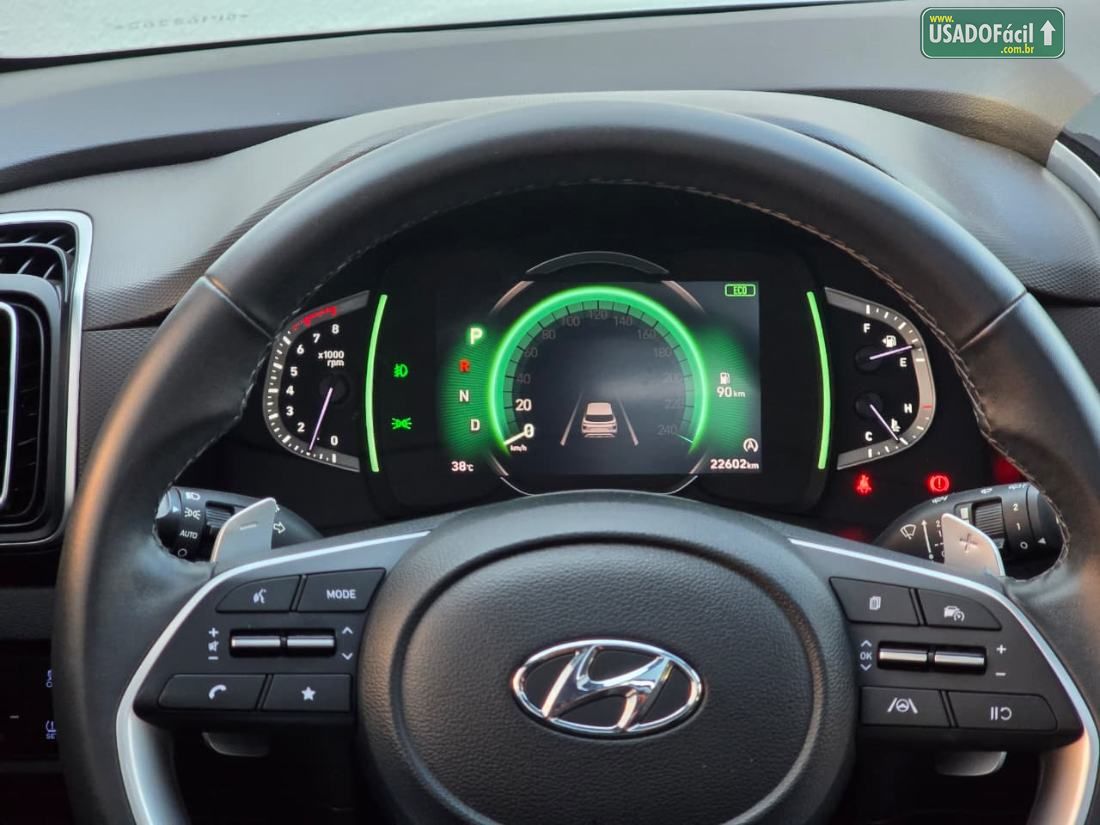 Hyundai Creta Platinum 1.0 Turbo Automático Flex 2024/2025 — foto 10 de 14