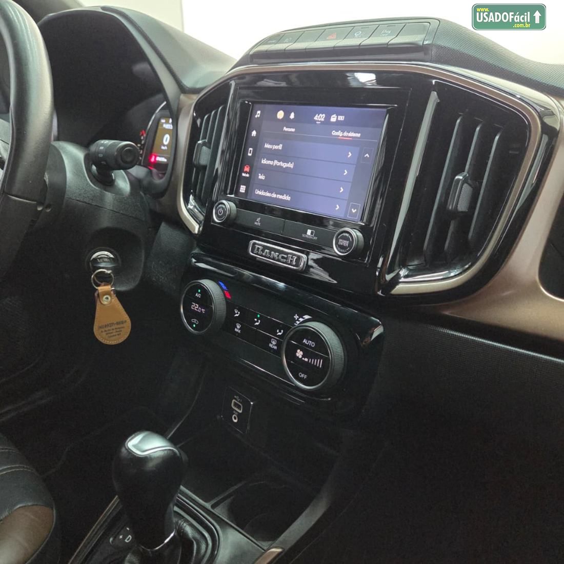 Fiat Strada Ranch CD 1.3 Automático Flex 2022/2023 — foto 12 de 22
