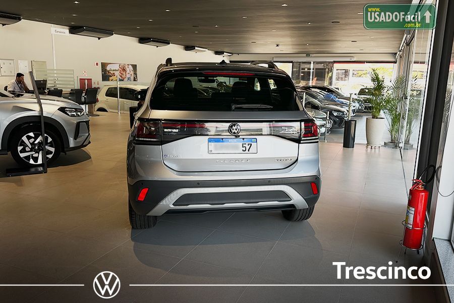 Volkswagen T-Cross Comfortline 200 TSI 1.0 Automático Flex 2024/2025 — foto 2 de 7