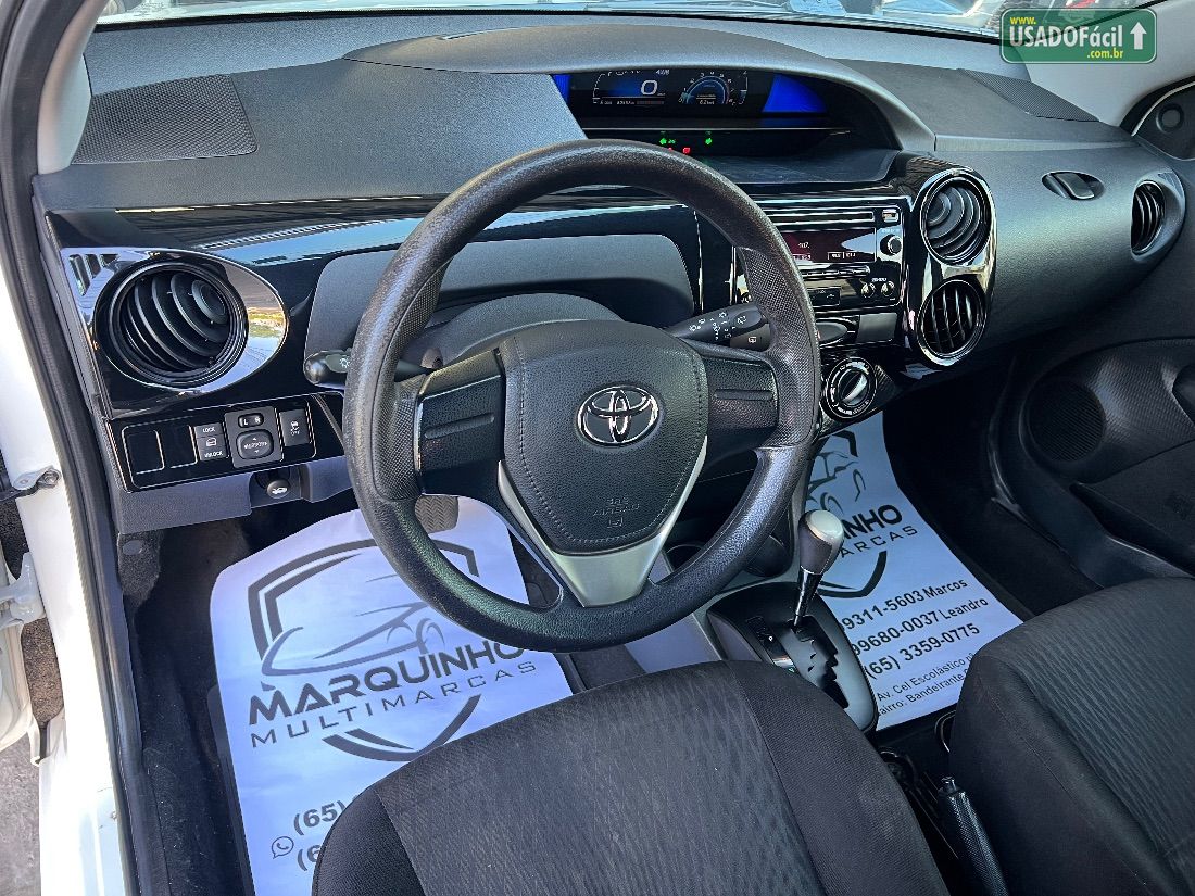 TOYOTA Etios Hatch X Plus 1.5 Automático Flex 2018/2019 — foto 8 de 20