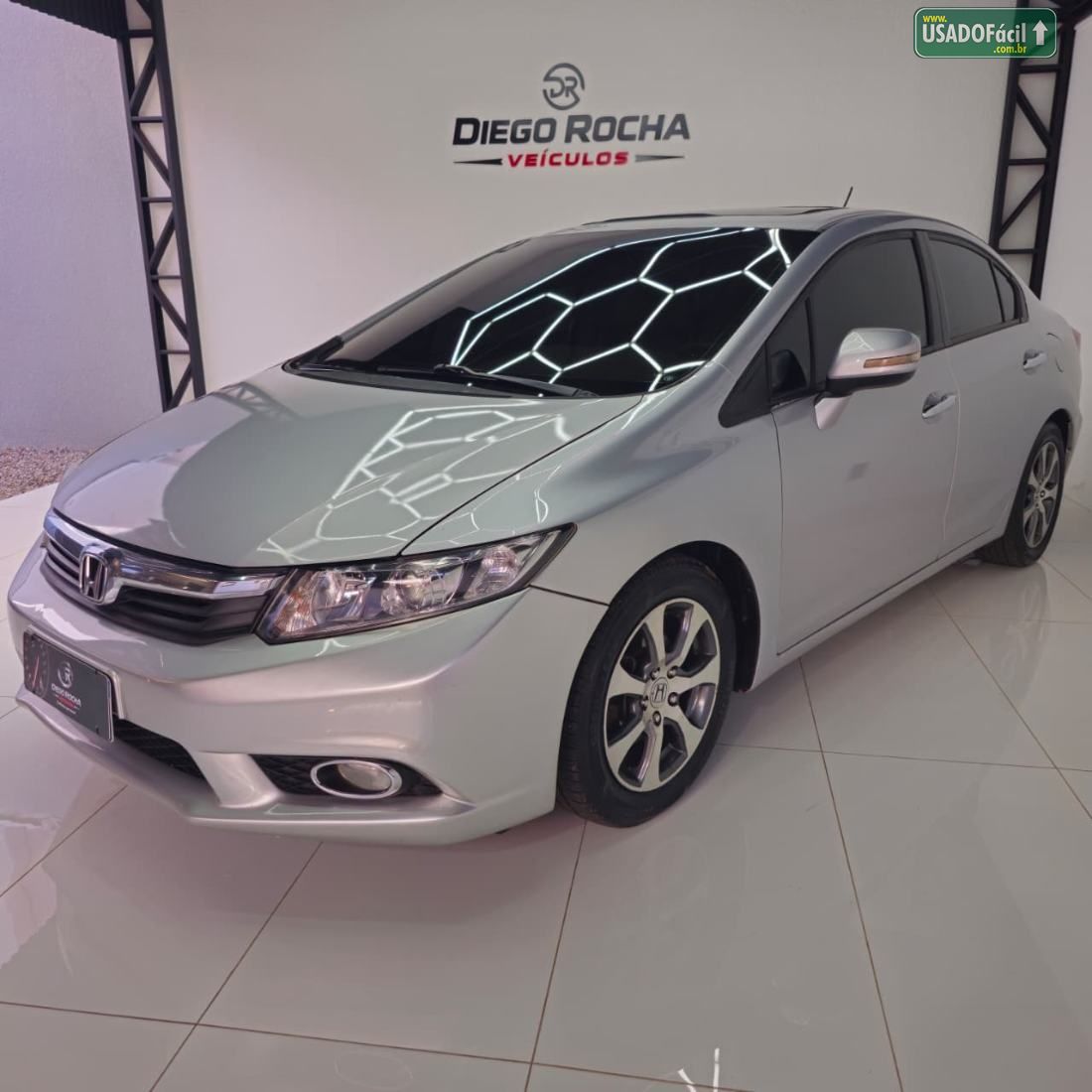 Honda Civic Sedan EXS 1.8 Automático Flex 2012/2013 — foto 17 de 19