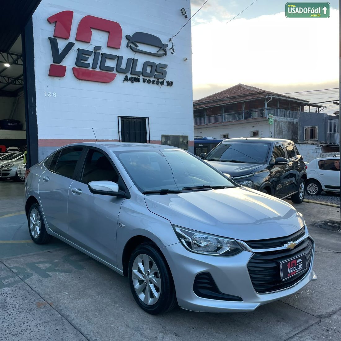 CHEVROLET/GM Onix Sedan Plus LT 1.0 Turbo Mecânico Flex 2021/2021 — foto 2 de 10
