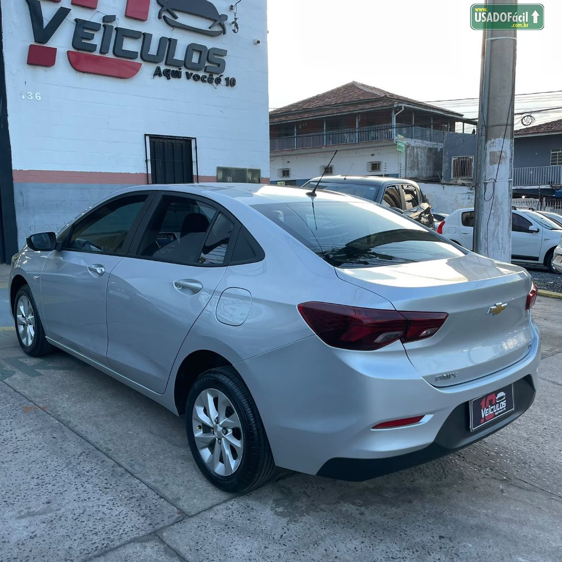 CHEVROLET/GM Onix Sedan Plus LT 1.0 Turbo Mecânico Flex 2021/2021 — foto 4 de 10