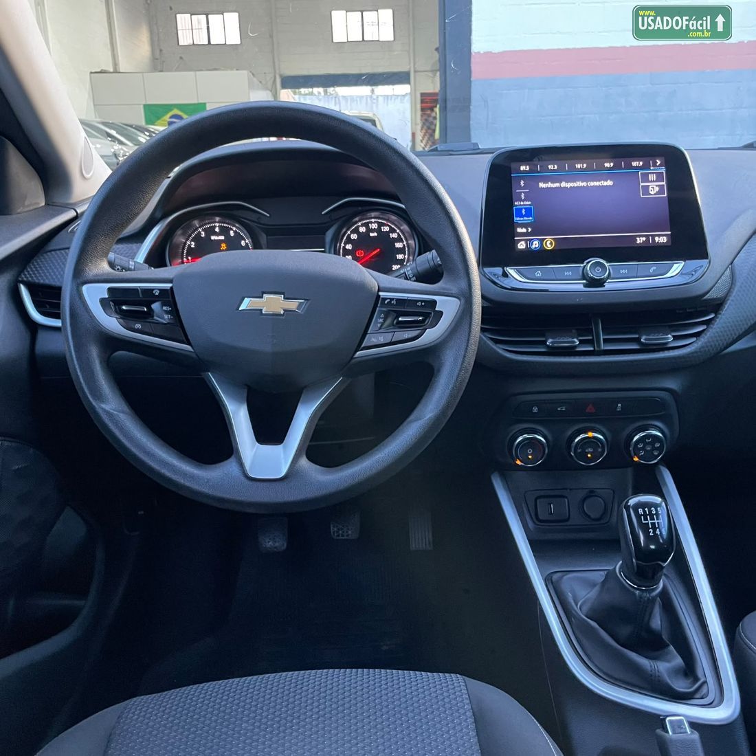 CHEVROLET/GM Onix Sedan Plus LT 1.0 Turbo Mecânico Flex 2021/2021 — foto 6 de 10