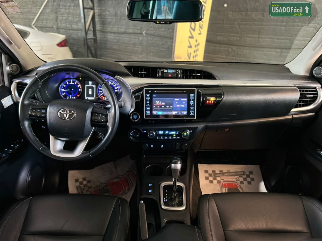 Toyota Hilux SRV CD 2.7 4x4 Automático Flex 2018/2019 — foto 12 de 22
