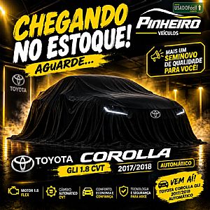 Toyota Corolla GLi 1.8 Automático Flex