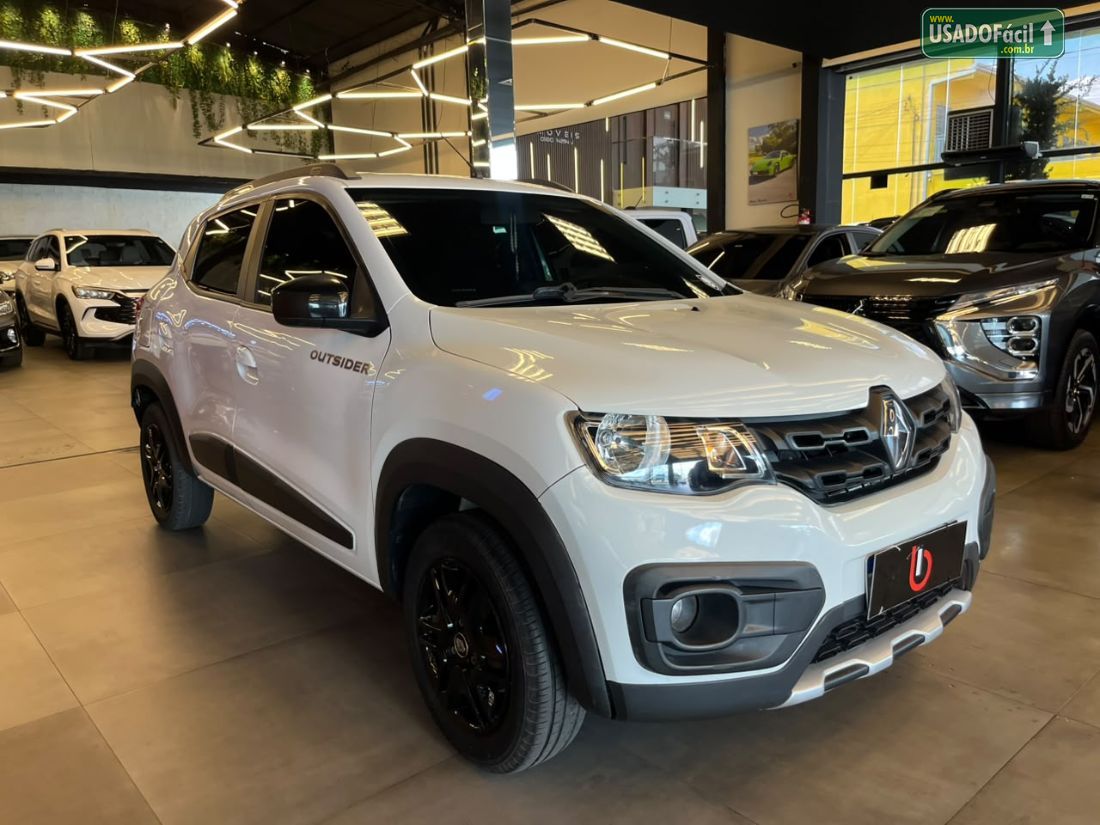 Renault Kwid Outsider 1.0 Mecânico Flex 2020/2021 — foto 3 de 11