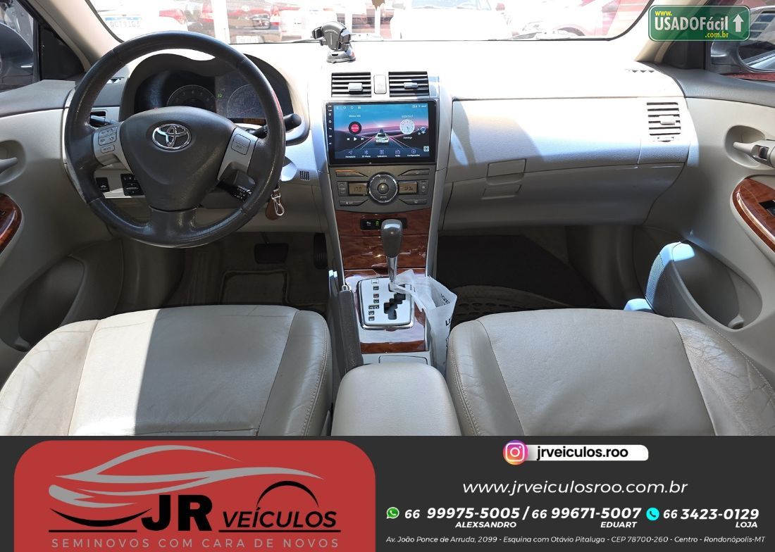 Toyota Corolla SEG 1.8 Automático Flex 2008/2009 — foto 11 de 15