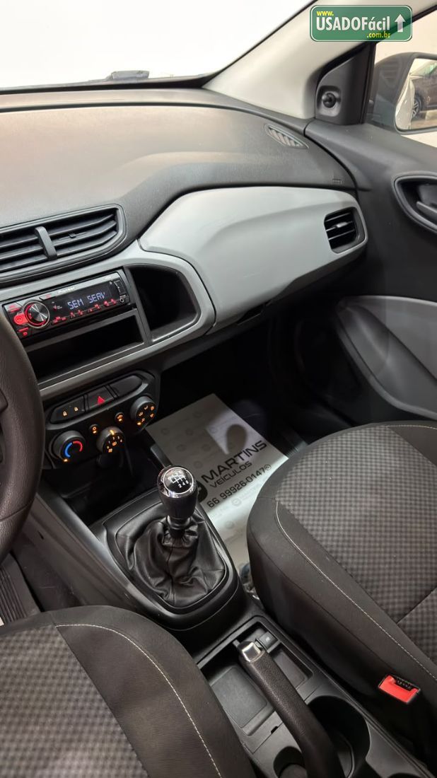 CHEVROLET/GM Onix Joy Hatch 1.0 Mecânico Flex 2019/2019 — foto 8 de 10