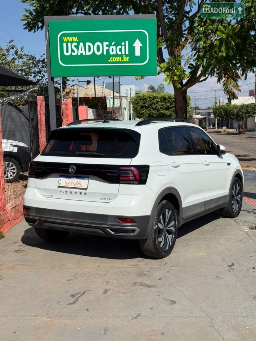 Volkswagen T-Cross Comfortline 200 TSI 1.0 Automático Flex 2020/2021 — foto 4 de 8