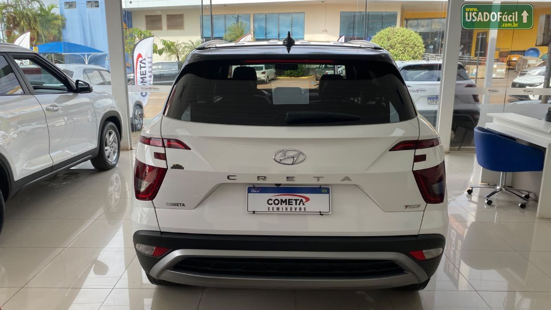 Hyundai Creta Platinum 1.0 Turbo Automático Flex 2023/2024 — foto 8 de 12