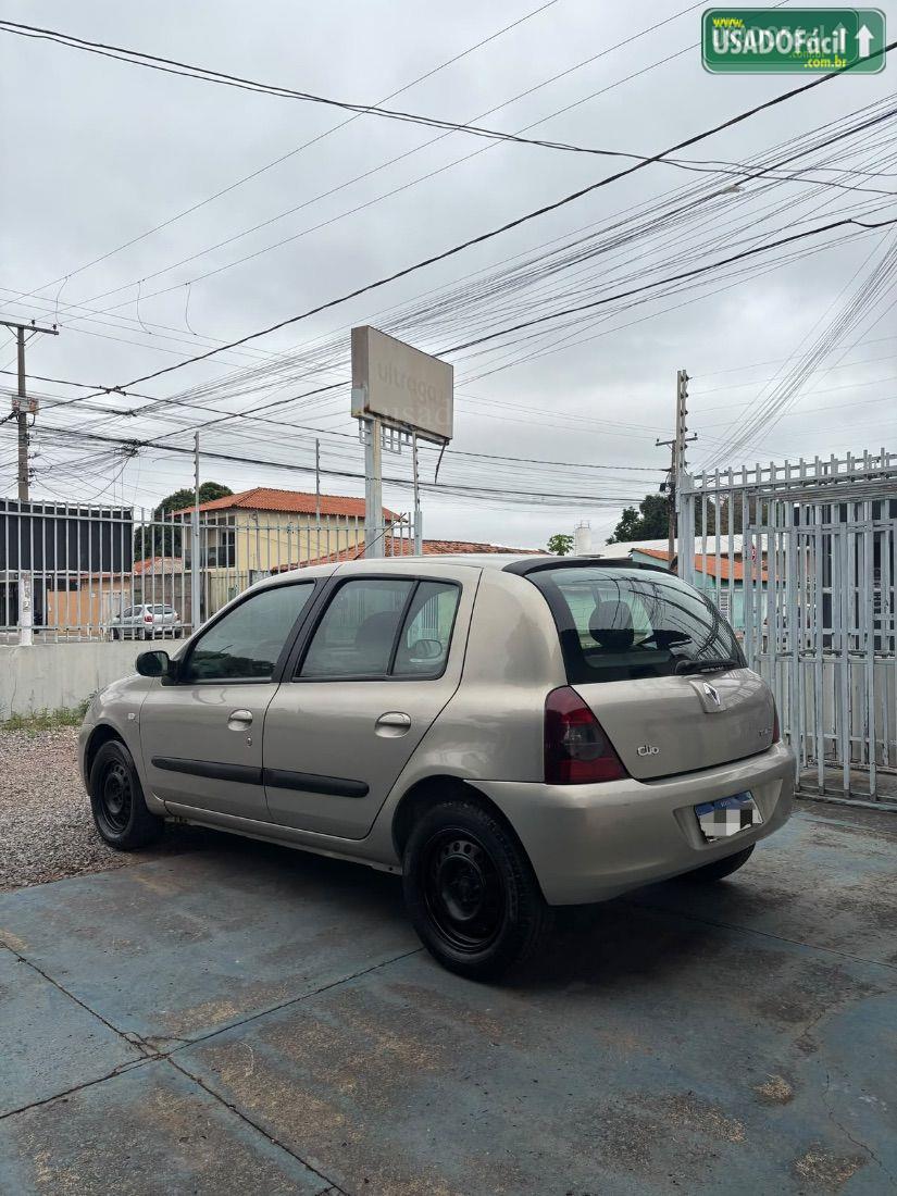 RENAULT Clio Authentique Hi-Flex 1.0 16V 5p 2008/2008 — foto 5 de 8