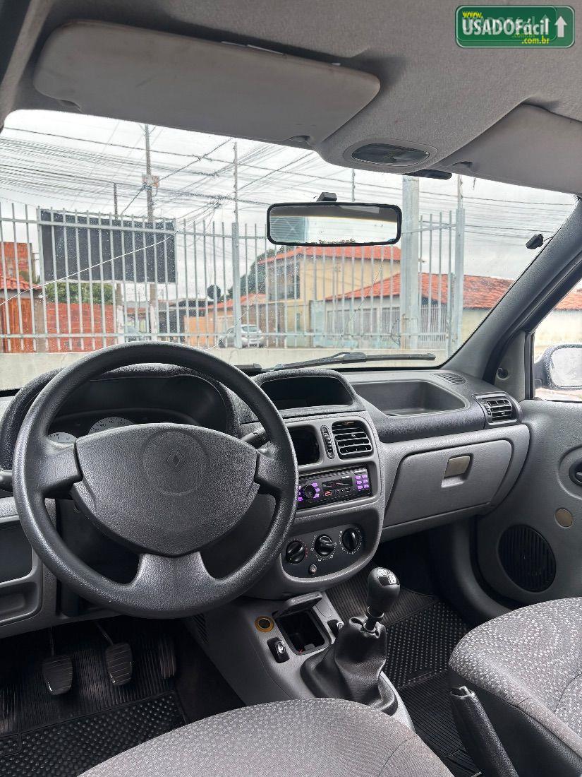 RENAULT Clio Authentique Hi-Flex 1.0 16V 5p 2008/2008 — foto 7 de 8