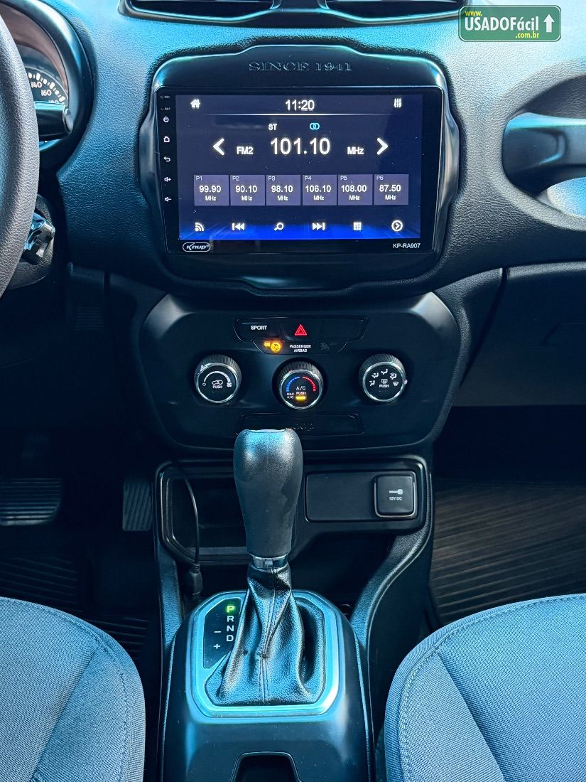 Jeep Renegade 1.8 4x2 Automático Flex 2020/2020 — foto 8 de 12