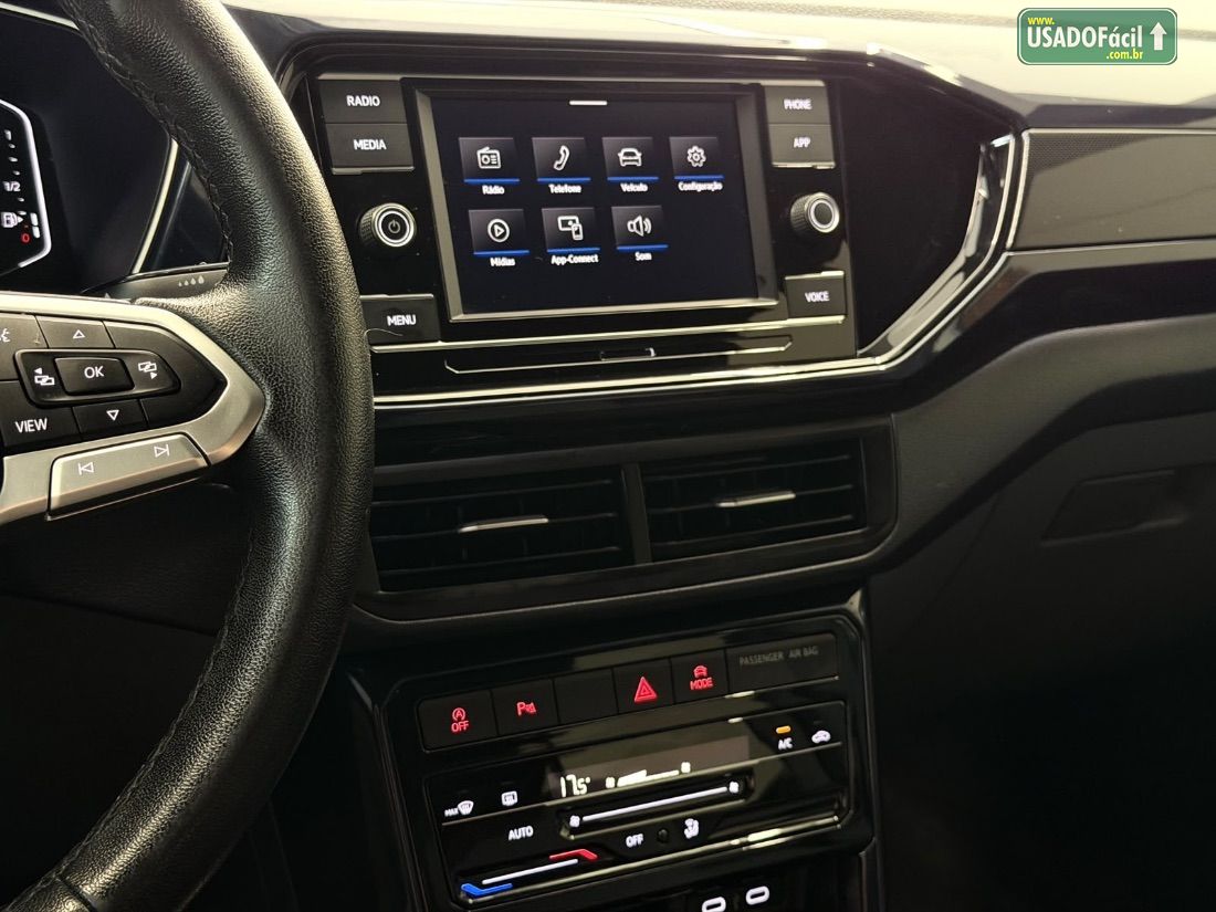 Volkswagen T-Cross Comfortline 200 TSI 1.0 Automático Flex 2023/2023 — foto 12 de 13