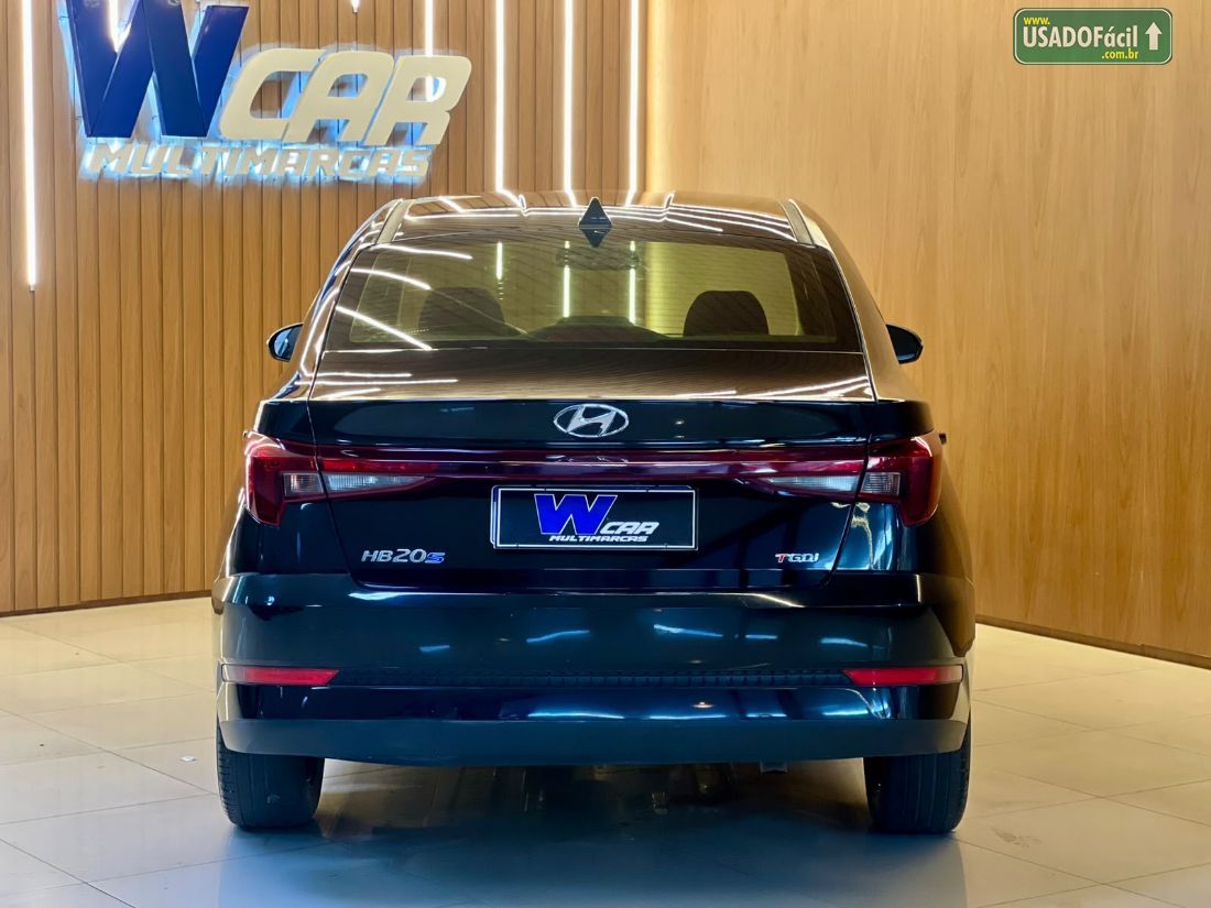 Hyundai HB20S Sedan Comfort 1.0 Turbo Automático Flex 2023/2024 — foto 5 de 10