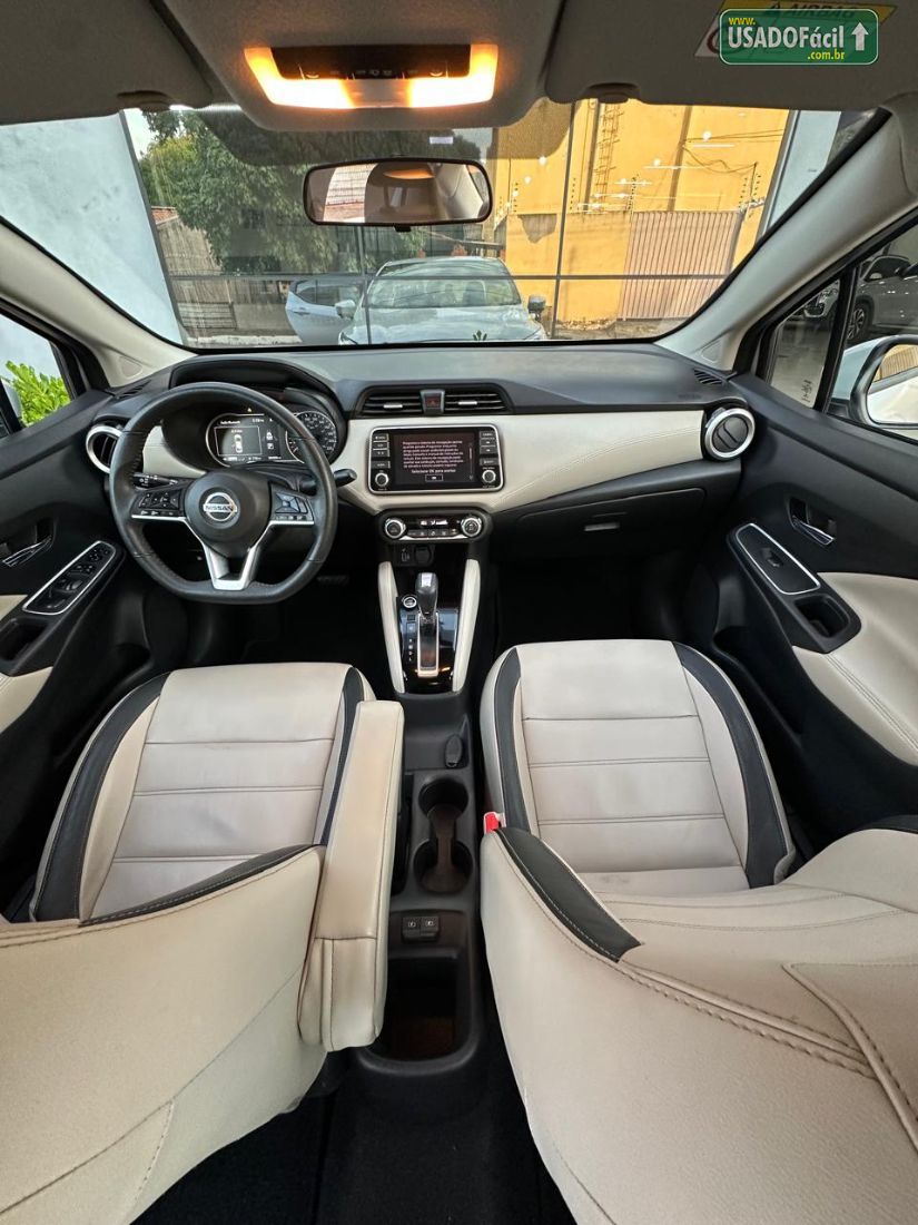 Nissan Versa Exclusive 1.6 Automático Flex 2021/2022 — foto 7 de 14