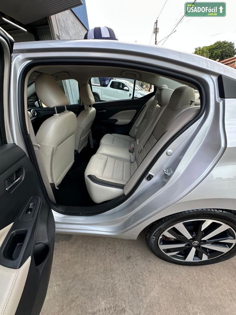 Nissan Versa Exclusive 1.6 Automático Flex 2021/2022 — foto 8 de 14