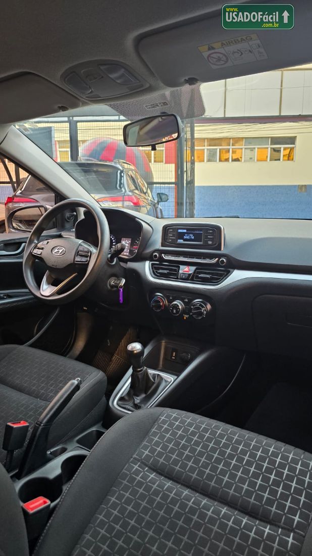 Hyundai HB20 Hatch Sense Plus 1.0 Mecânico Flex 2024/2025 — foto 8 de 10