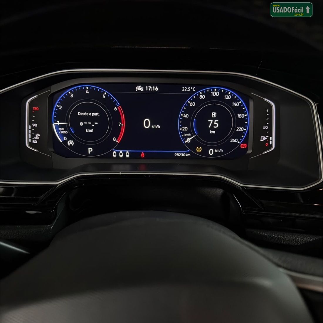 Volkswagen Nivus Highline 200 TSI Automático Flex 2022/2022 — foto 10 de 10