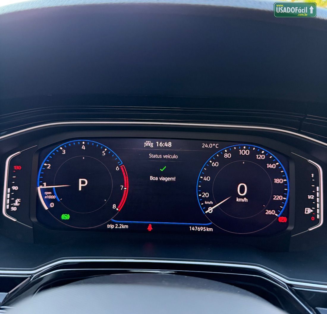 Volkswagen Nivus Highline 200 TSI Automático Flex 2021/2021 — foto 12 de 17