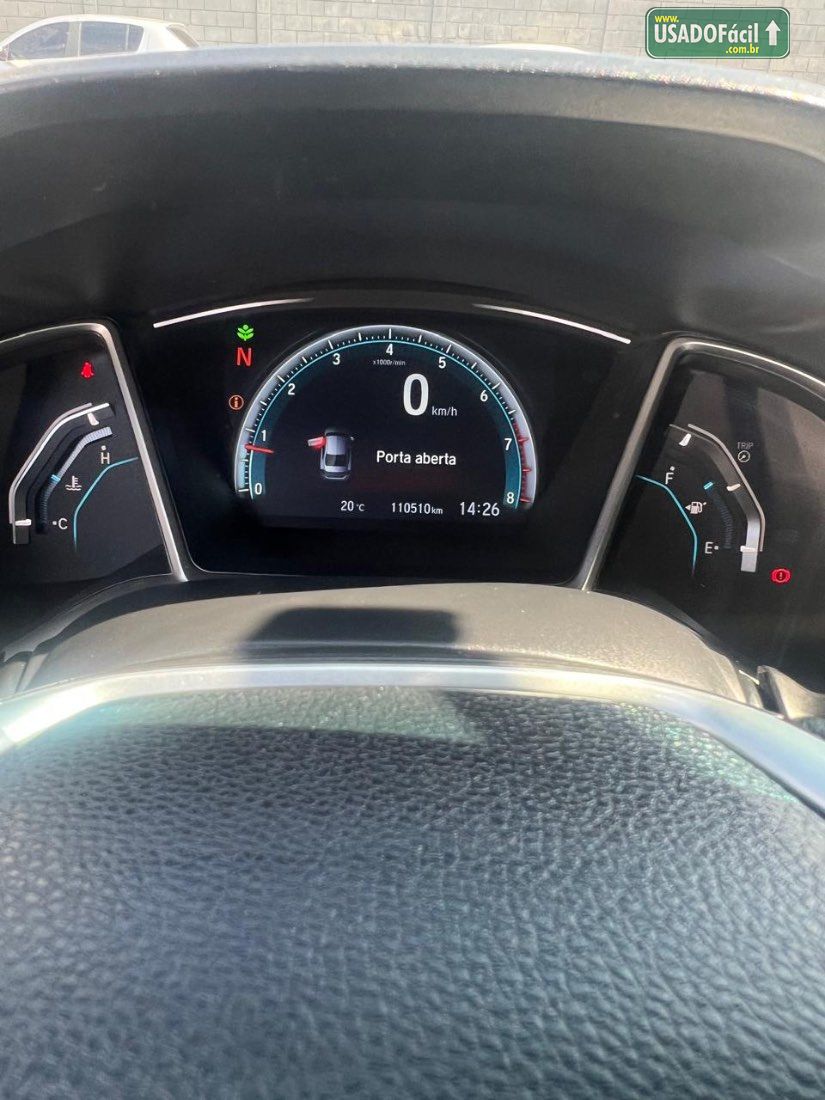 Honda Civic Sedan EXL 2.0 Automático Flex 2017/2017 — foto 12 de 16
