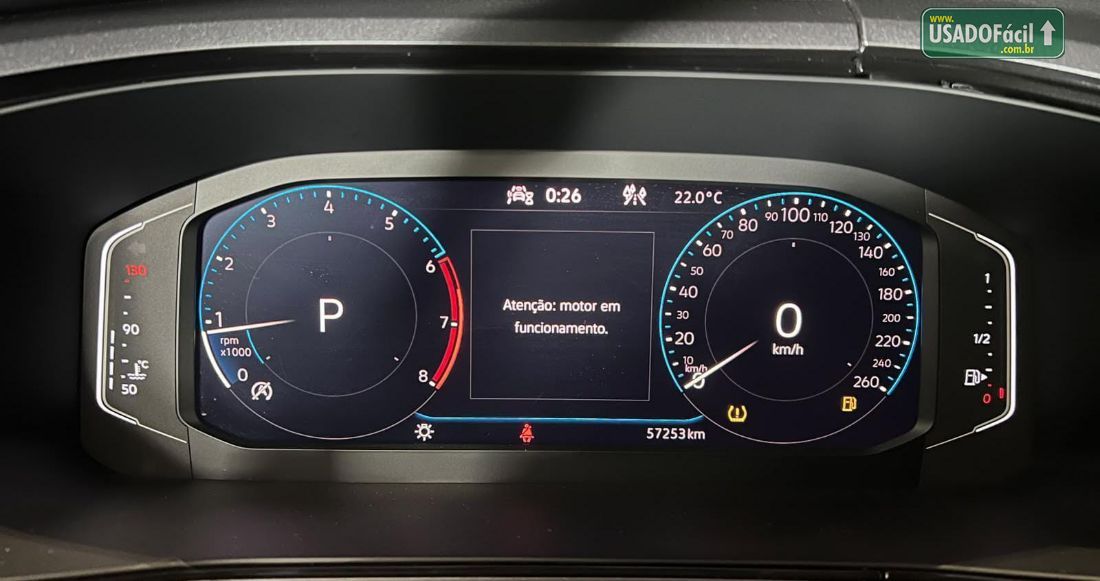 Volkswagen Taos Highline 250 TSI 1.4 Automático Flex 2021/2022 — foto 13 de 14