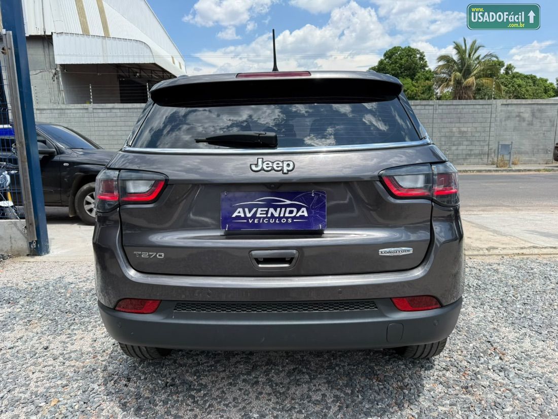Jeep Compass Longitude T270 1.3 Turbo 4x2 Automático Flex 2023/2023 — foto 6 de 26